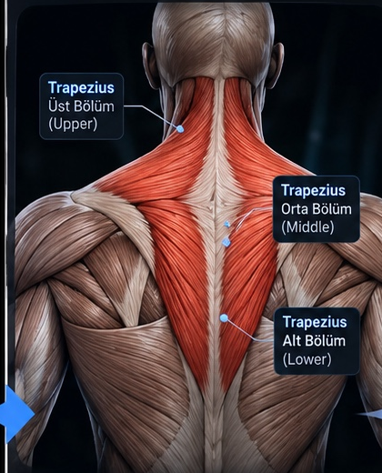 Trapezius anatomi